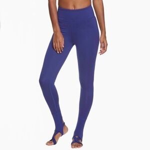 FREE People Movement Blue Synergy Yoga High Rise Leggings Size Small